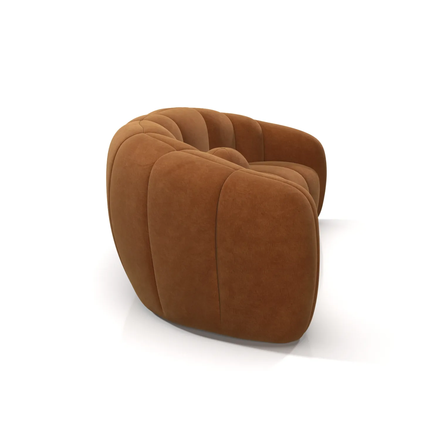 Alexis 89 Fabric Sofa 3D Model_03